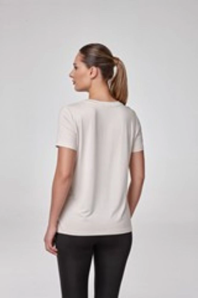 Relactive Kadın Kısa Kollu V Yaka T-Shirt