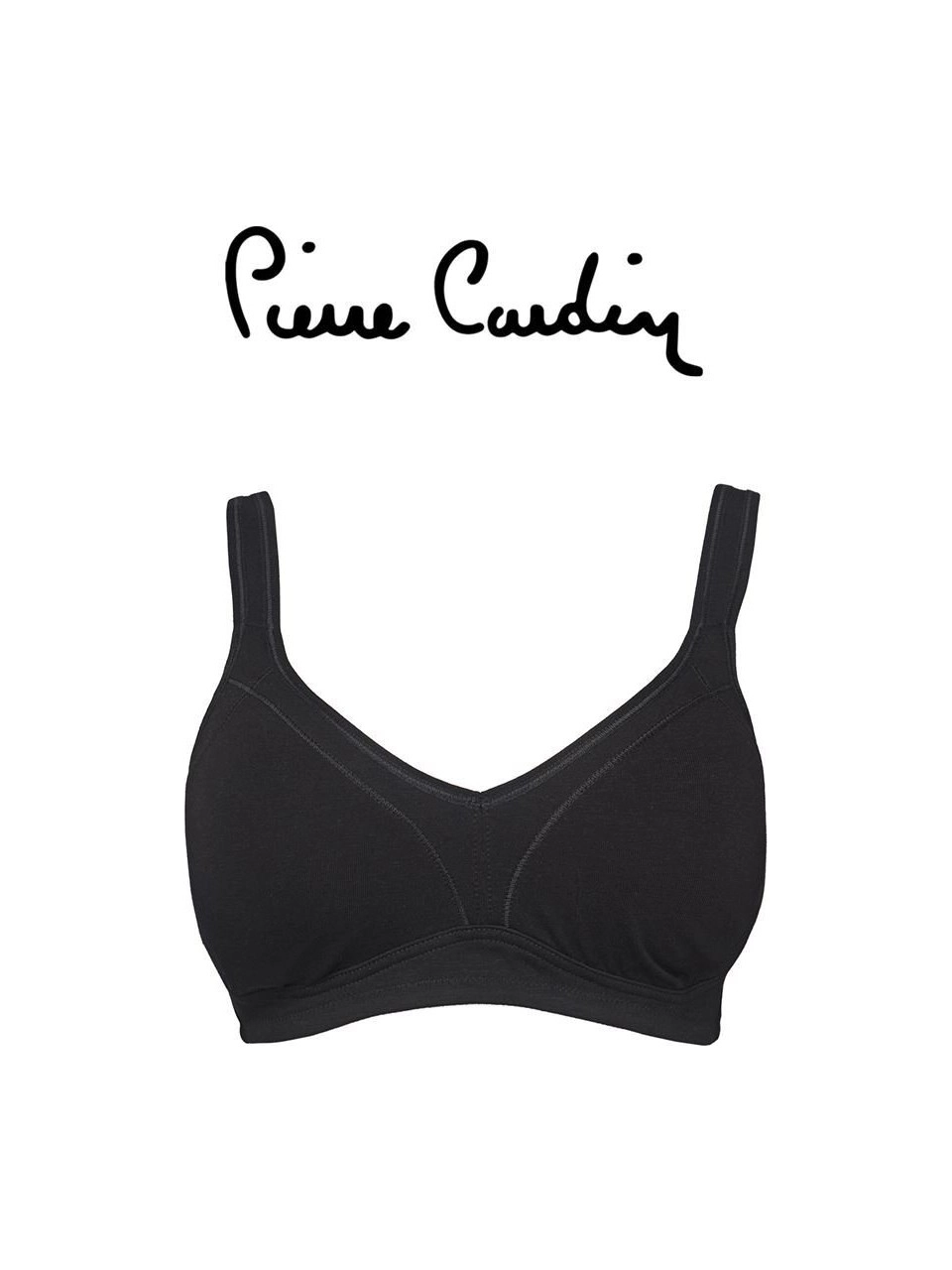Pierre Cardin 7000 Belda Pamuklu Toparlayıcı Sütyen-Siyah
