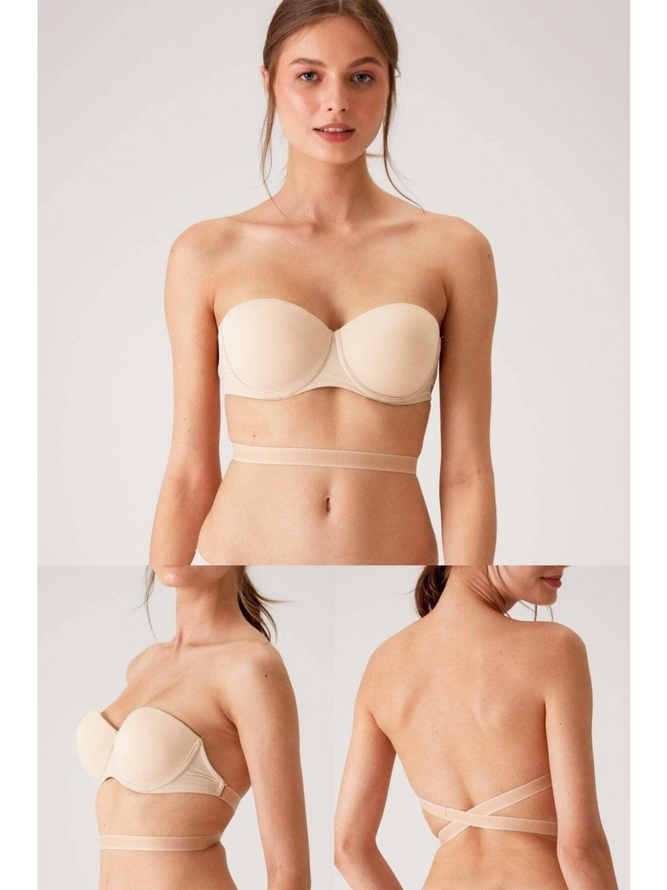 Pisa Push Up Straplez Multi Function Bra-Ten
