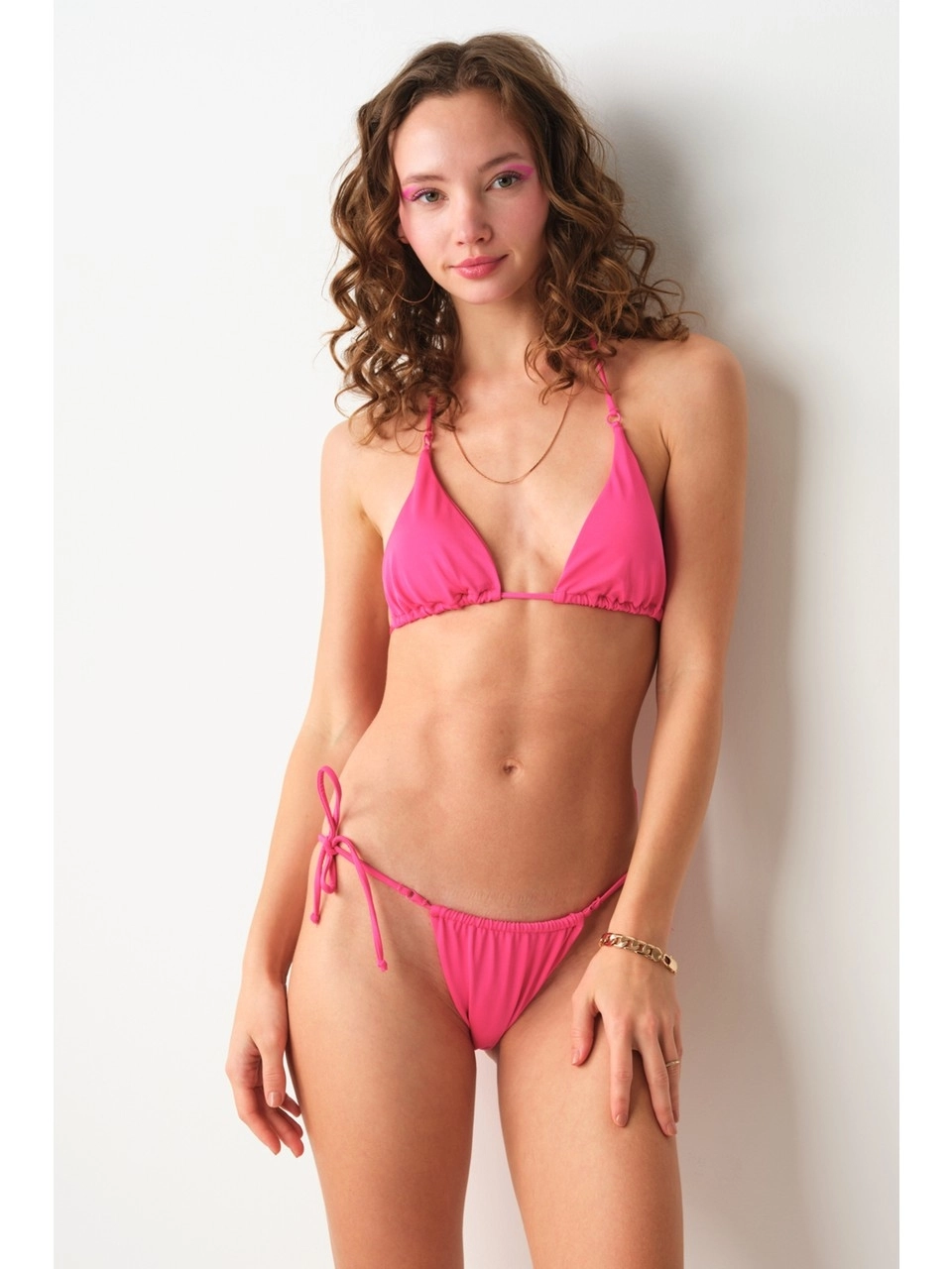 No Gossip Aqua Üçgen Bikini Üstü
