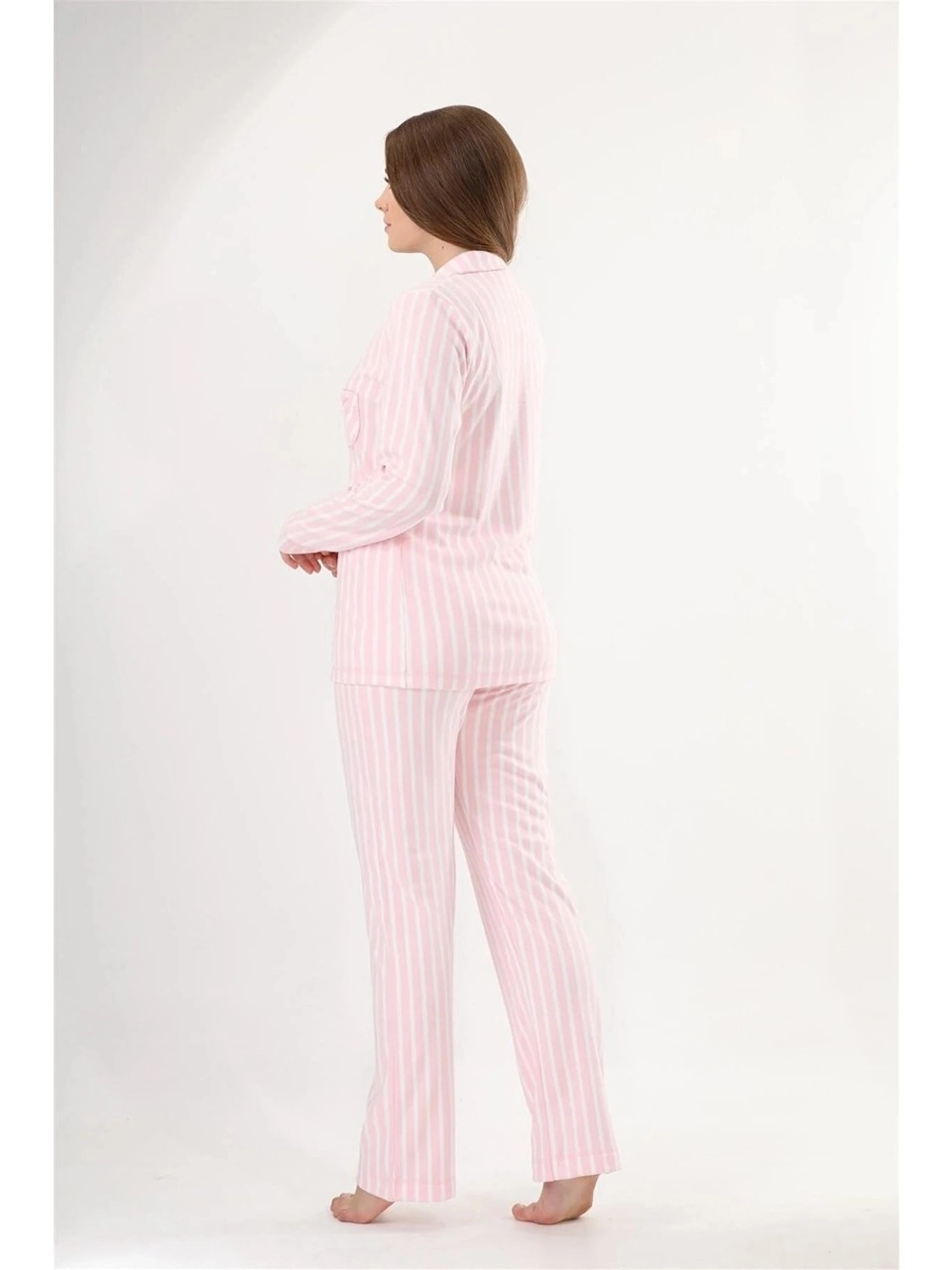 Etoile Ekstra yumuşak Kumaş Uzun Kol Pijama Takımı 98221