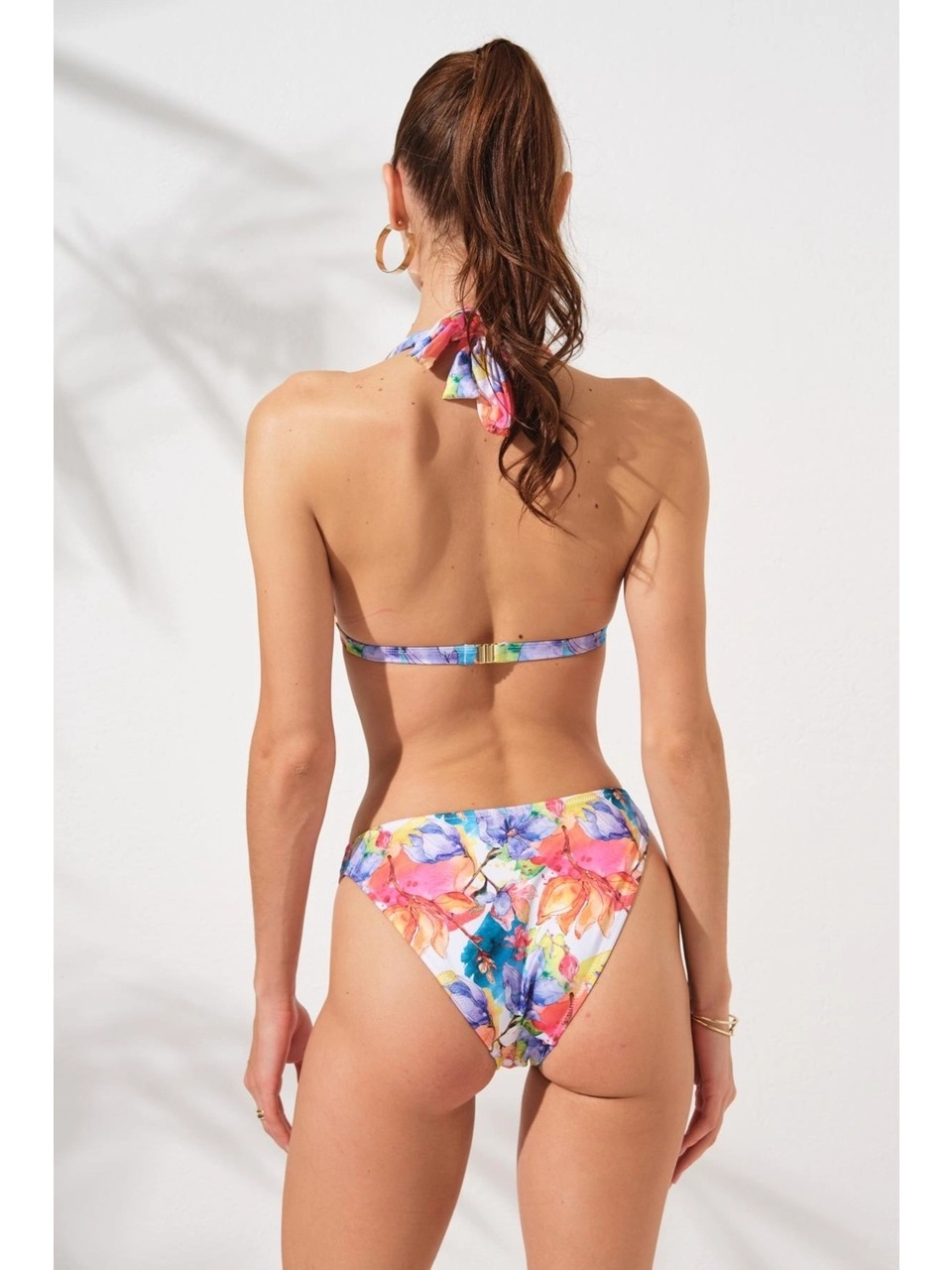 Pierre Cardin Dudi Kaplı Üçgen Dolgulu Bikini Takım Leopar-Garden