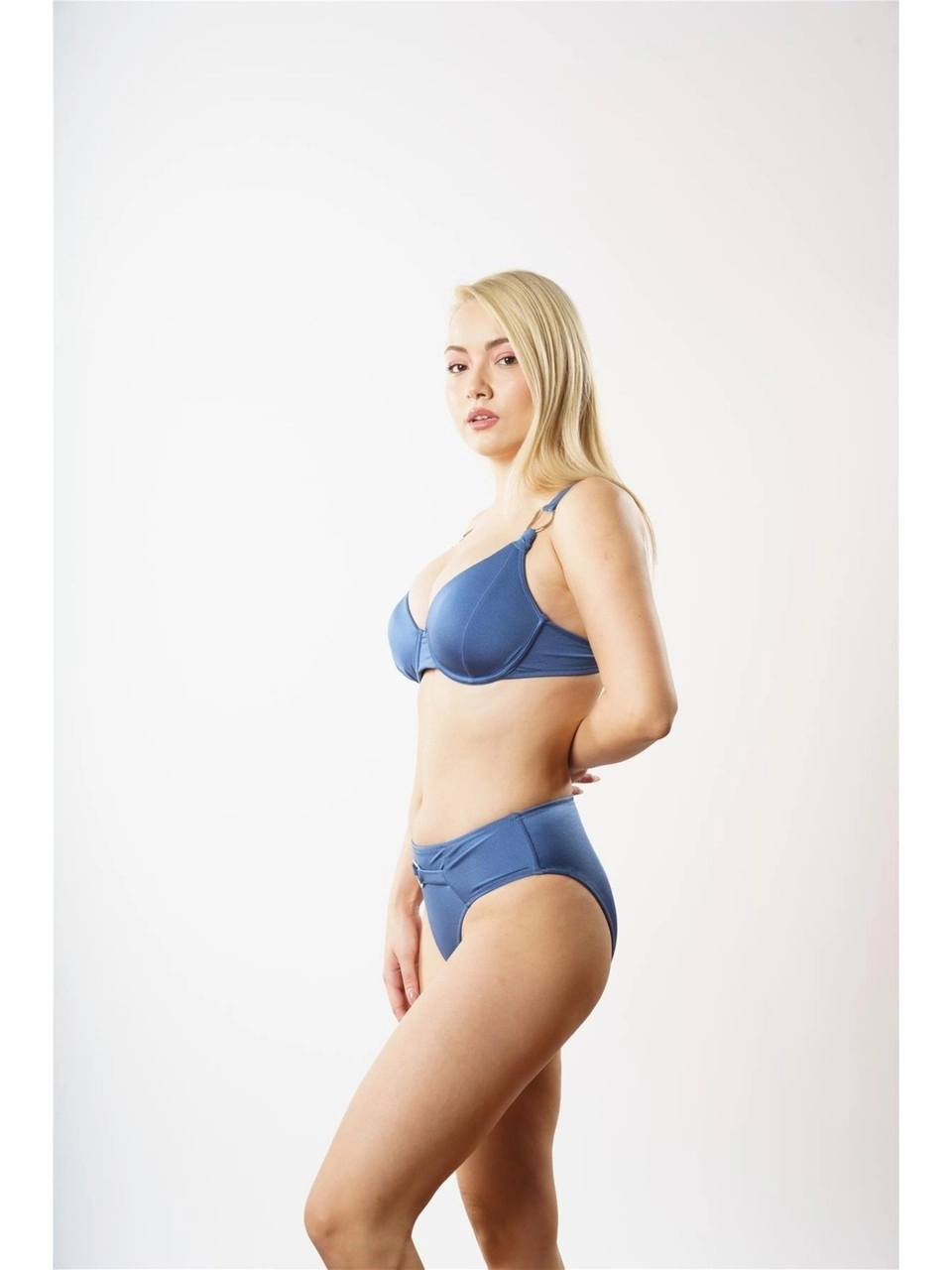 Louren B1820 BOŞ KAPLI  BİKİNİ TK-İndi̇go