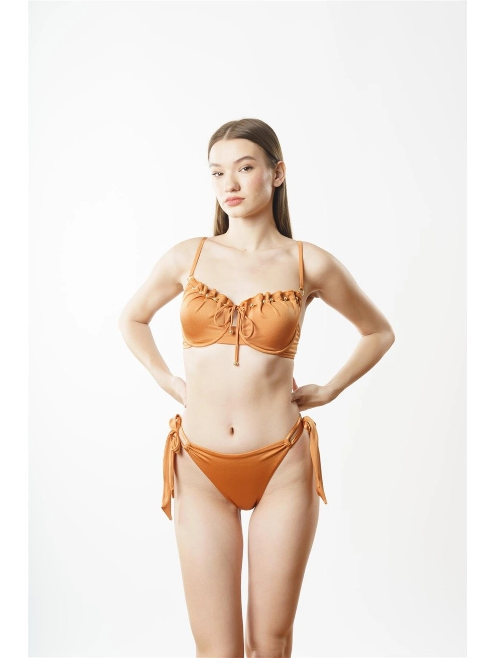 Louren 1884 Toparlayıcı Bikini-Karamel