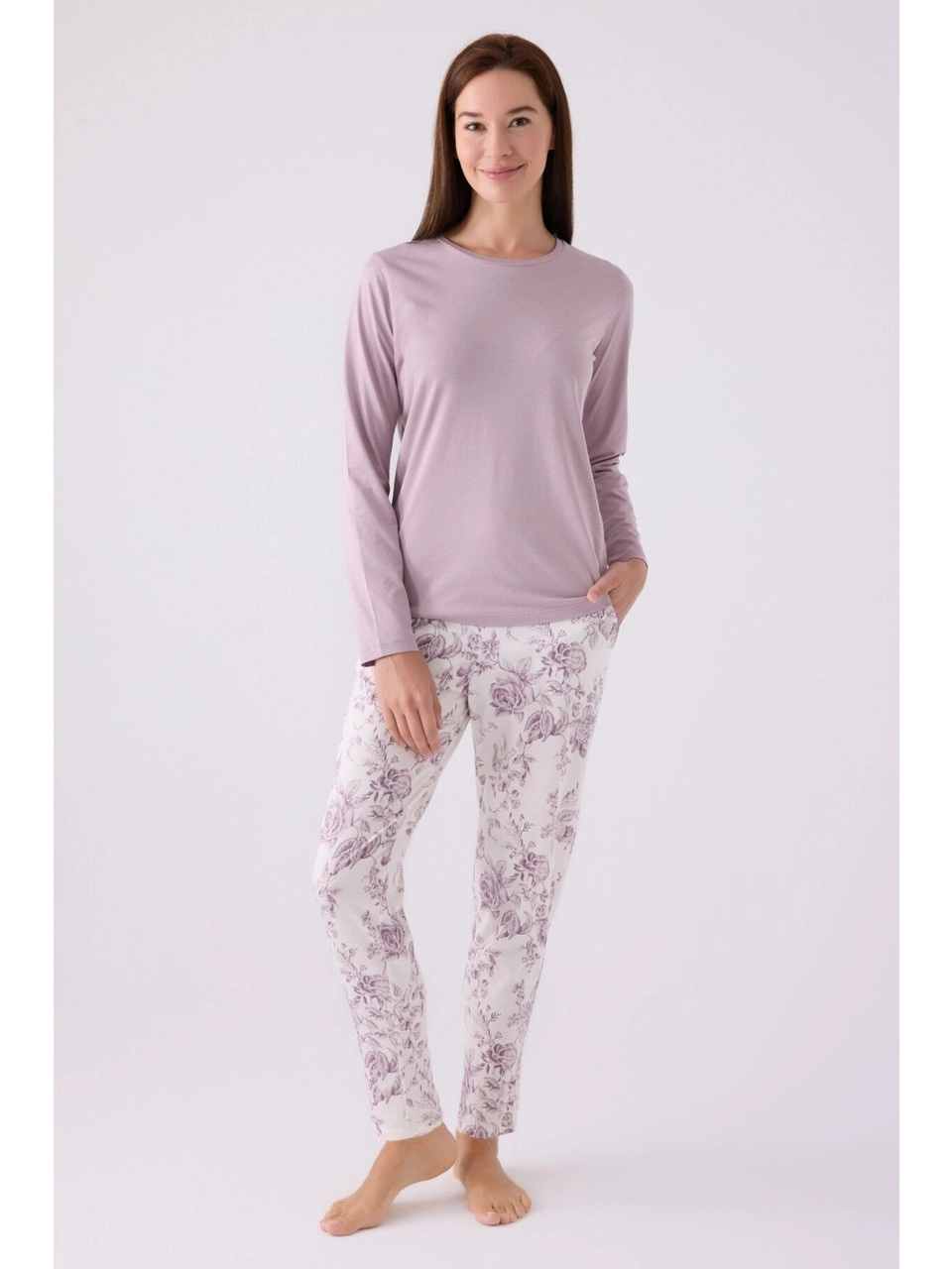 Arnetta 3118 Uzun Kollu Kadın Pijama Takımı
