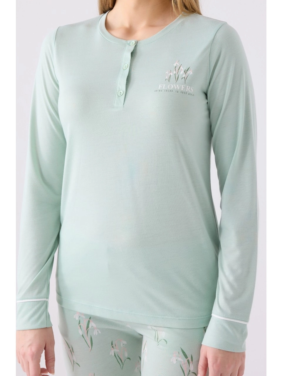 Arnetta 3063 Uzun Kollu Kadın Pijama Takımı