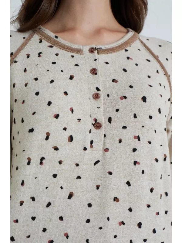 Etoile Pamuk  Uzun Kol Kadın Pijama Takım 98401