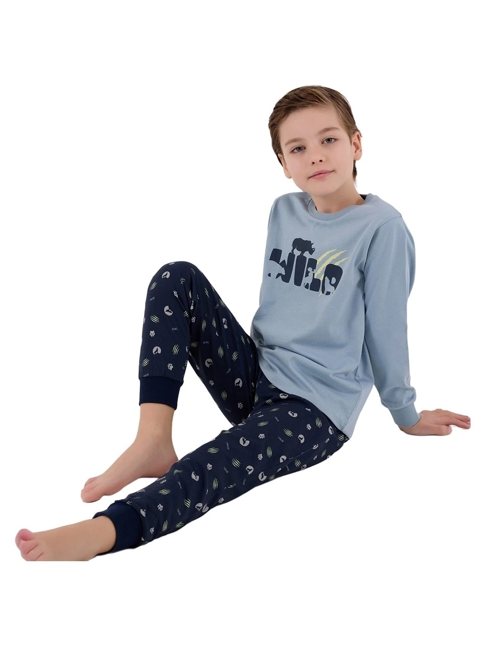 Roly Poly Erkek Çocuk Pijama Takımı RP3683- G