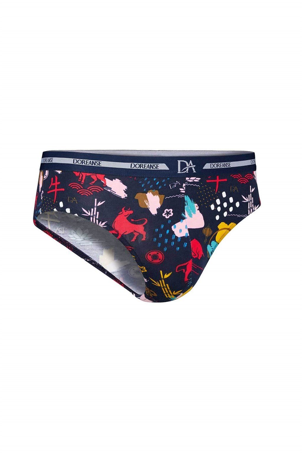 Doreanse 1305 Erkek Memox Baskılı Renkli Slip Külot