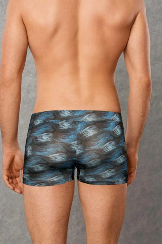 Doreanse 1735 Desenli Çok Renkli Modal Erkek Boxer