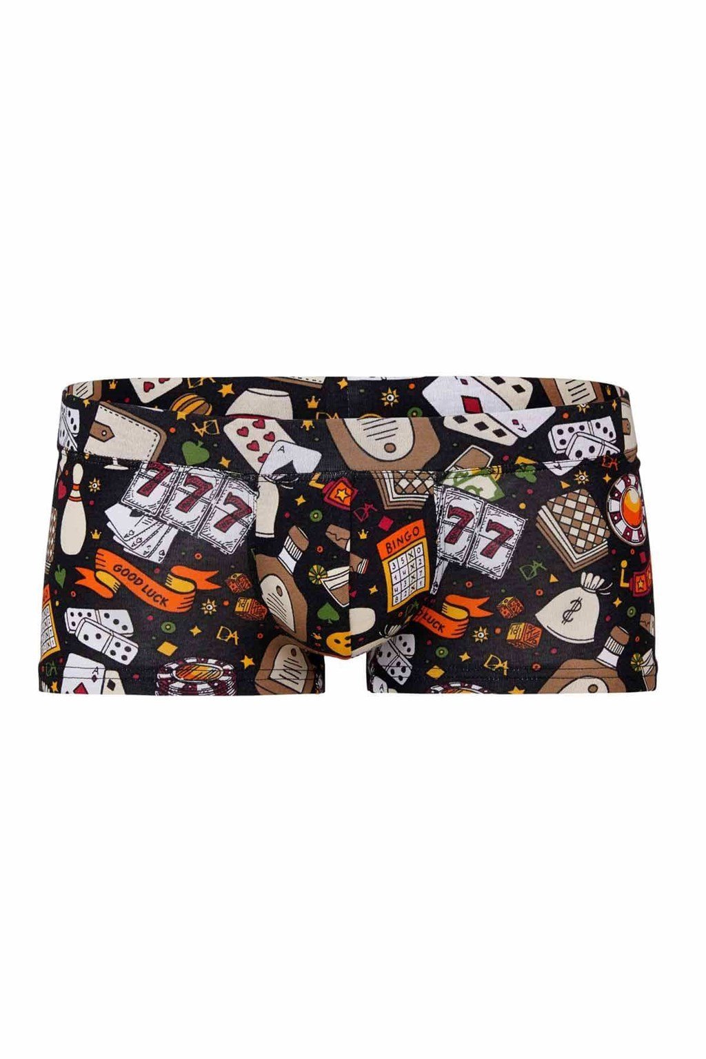 Doreanse 1793 Erkek Modal Çok Renkli Baskılı Torbalı Mini Paça Boxer