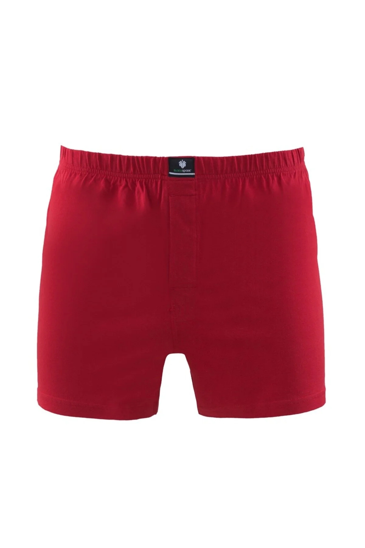 Blackspade Erkek Pamuklu Bol Kesim Boxer-Kırmızı