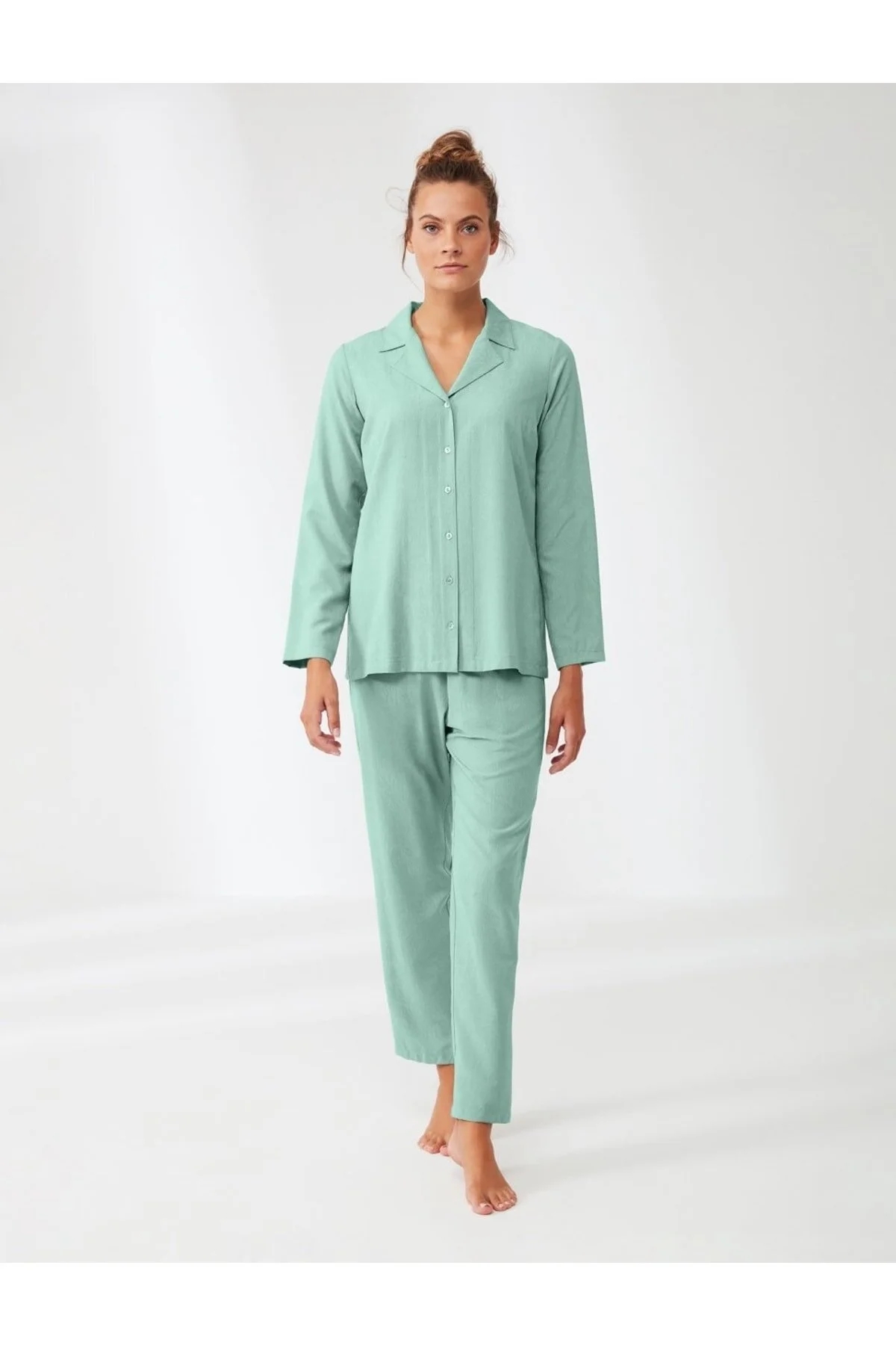 Penye Mood 9204 Comfort Feel Jakarlı Pijama Takım