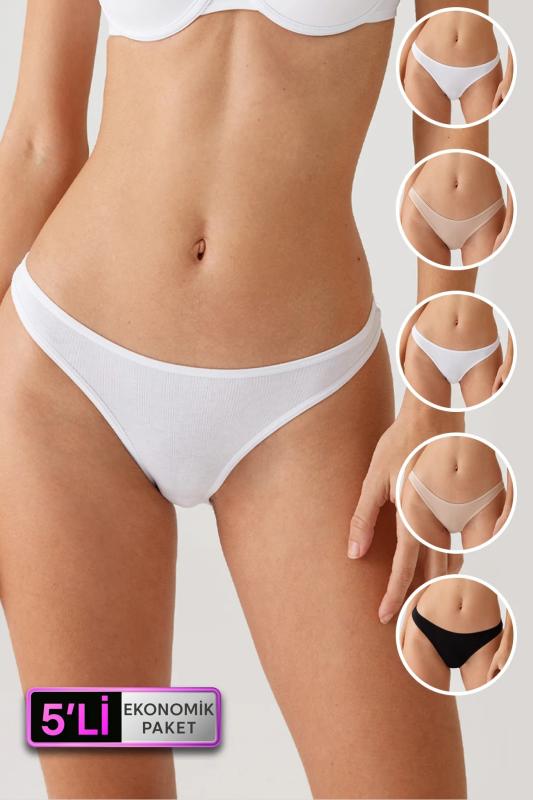 Basic Brief 5li Paket Külot-Sbt