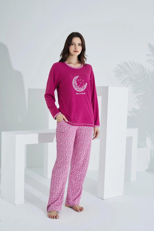 Etoile 98240 Kadın Uzun Kol  Pijama Takımı