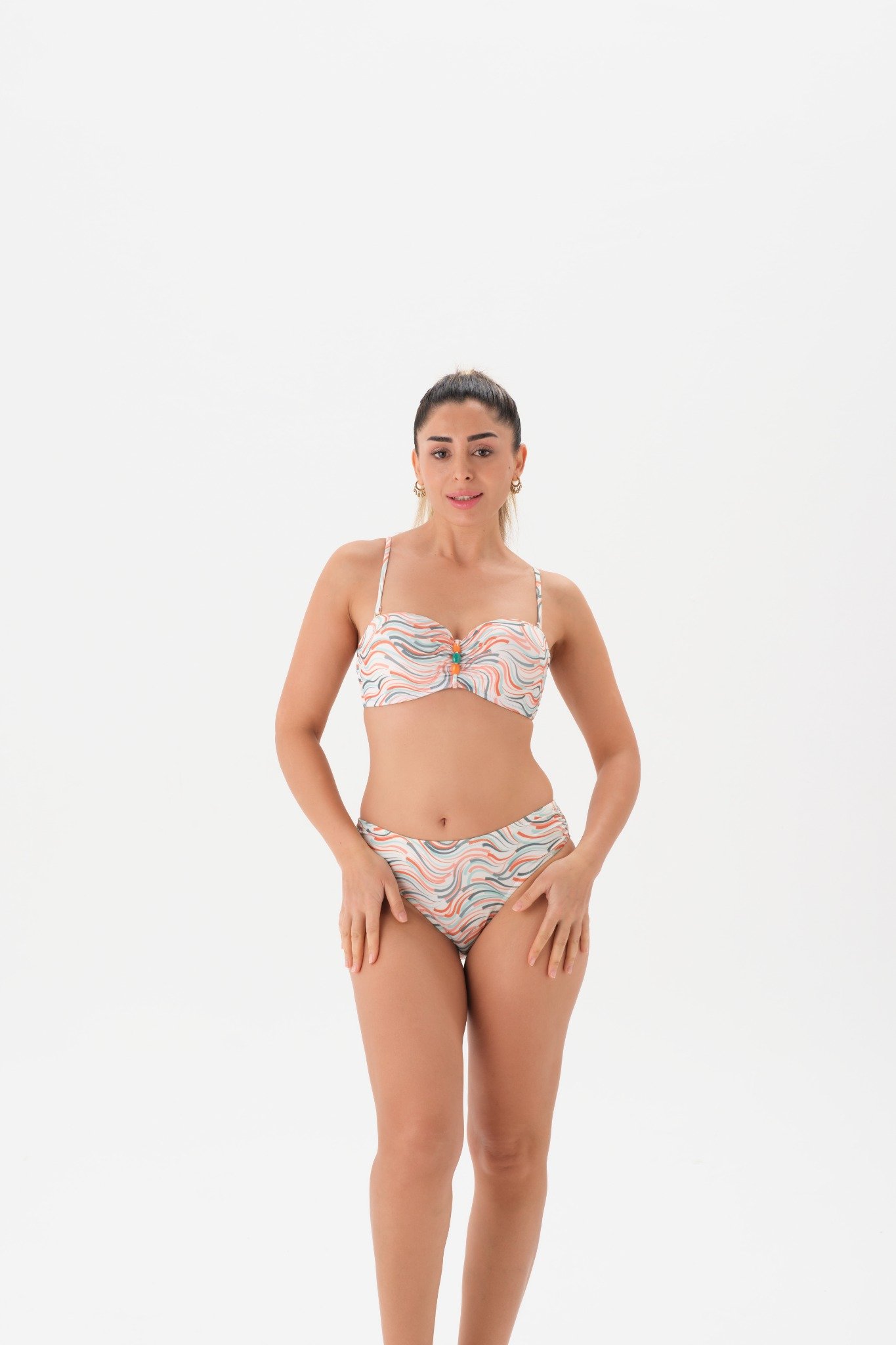 4192BK KAPLI BİKİNİ TK.