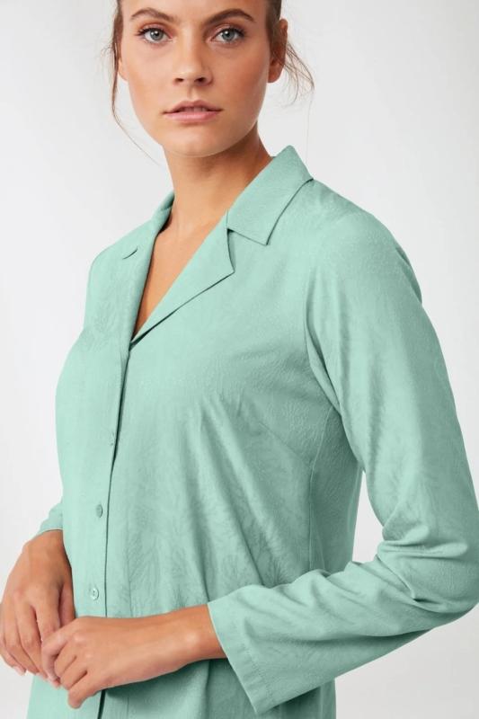 Penye Mood 9204 Comfort Feel Jakarlı Pijama Takım