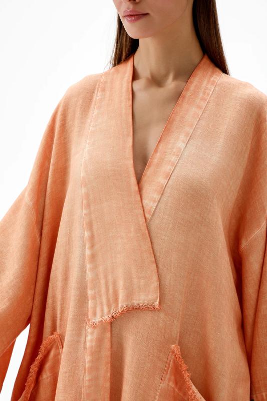İki Kız Orange Kimono