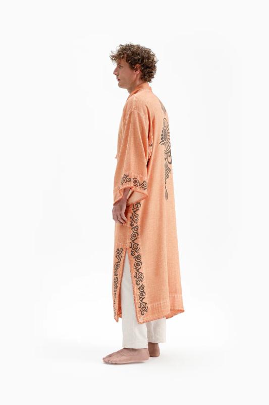 İki Kız Orange Kimono