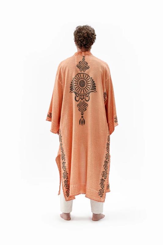 İki Kız Orange Kimono