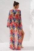 Pierre Cardin Belden Bağlamalı Uzun Kimono  231812-D-Garden