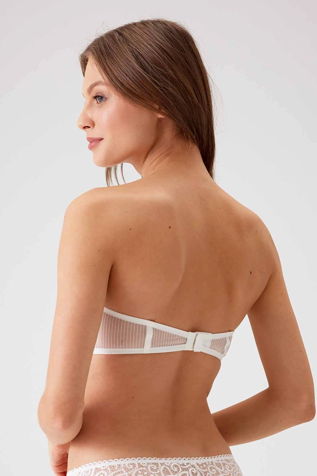 Pierre Cardin 4741  Verona Soft Push Up Straplez Sütyen Takım