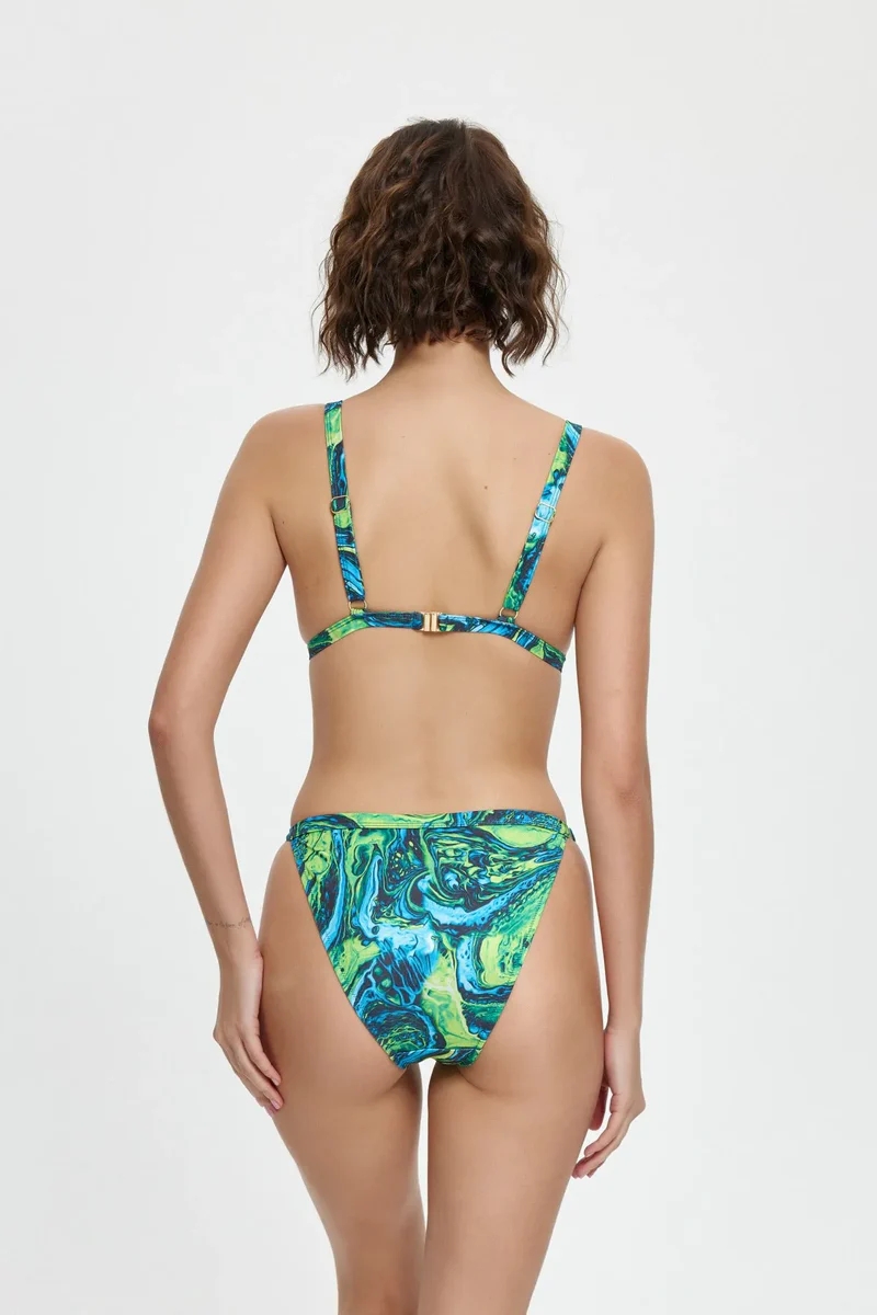B11089 Sabit Üçgen Bikini Takımı