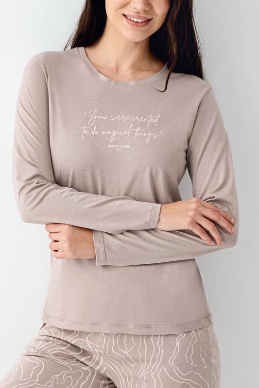 Pierre Cardin Kadın Pijama Takımı PC9096 S VZN Vizon