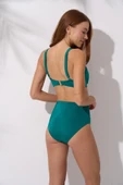 Pierre Cardin 241255 Kadın Balenli Toparlayıcı Bikini Takımı-Yeşi̇l