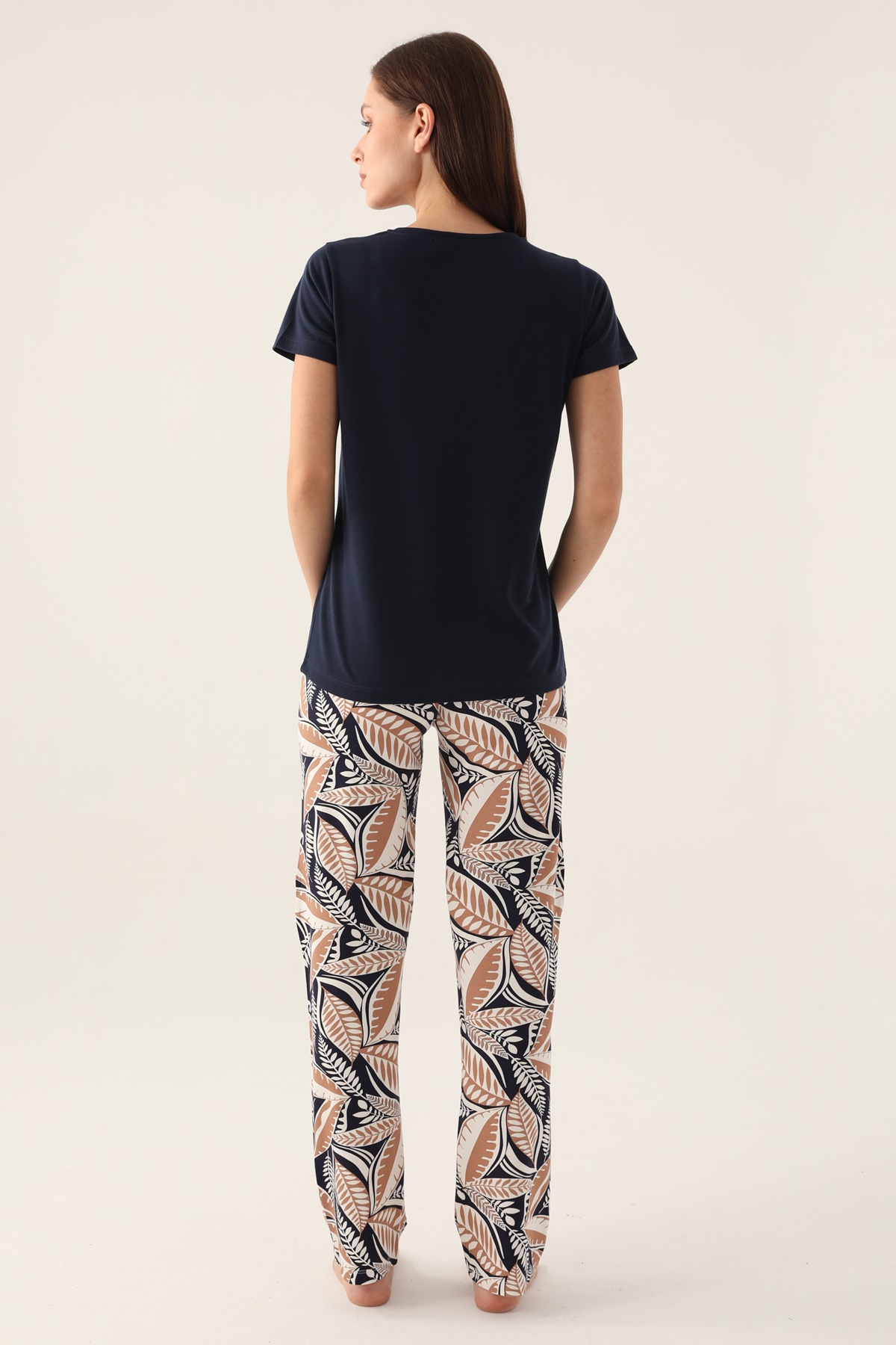 Arnetta 2915 Kısa Kol V Yaka Kadın Pijama Takımı