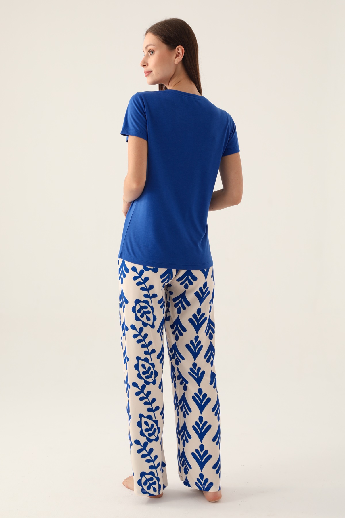 Arnetta 2923 Kısa Kollu Patlı Kadın Pijama Takımı
