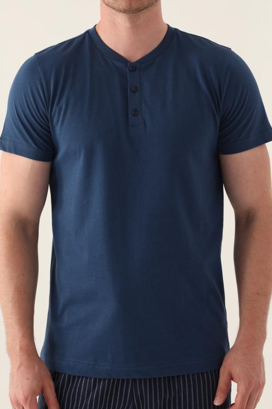 Arnetta 3014 Pamuklu Kısa Kollu Erkek Pijama Takımı