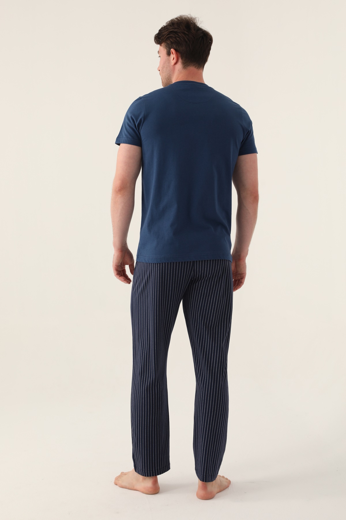 Arnetta 3014 Pamuklu Kısa Kollu Erkek Pijama Takımı
