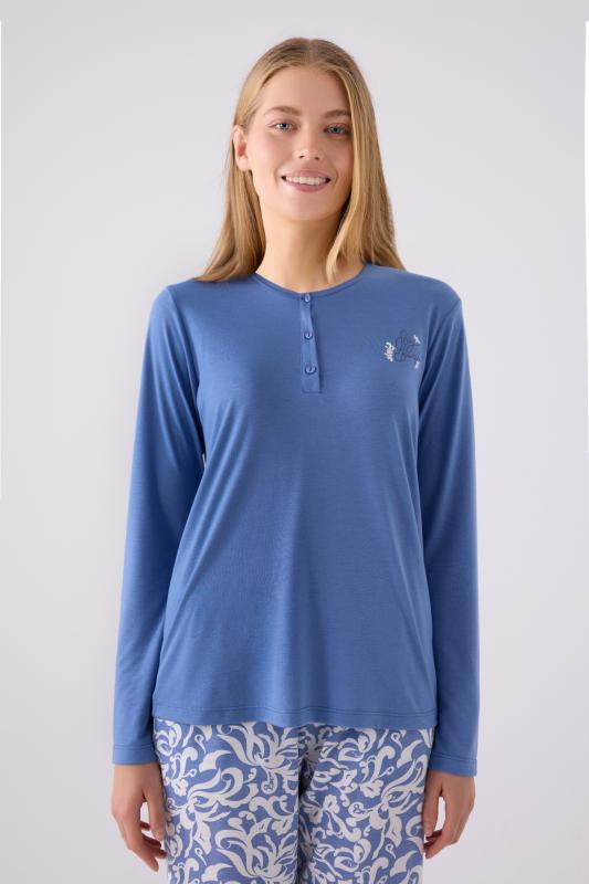 Arnetta 3069 Uzun Kollu Kadın Pijama Takımı