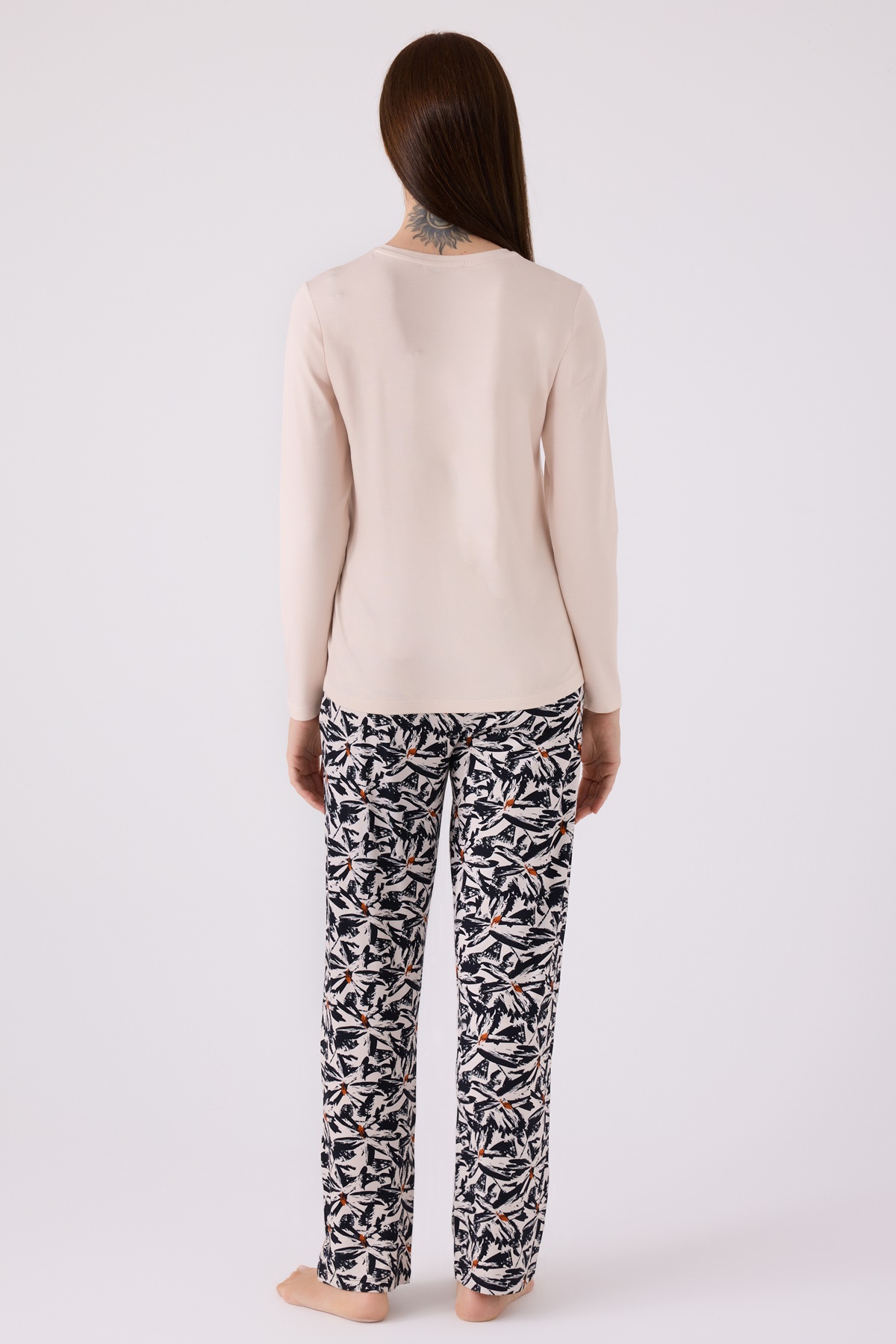 Arnetta 3113 Uzun Kollu Kadın Pijama Takımı