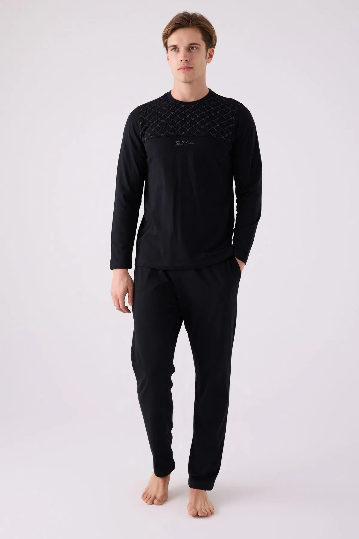 Arnetta 3140 Uzun Kollu Erkek Pijama Takımı