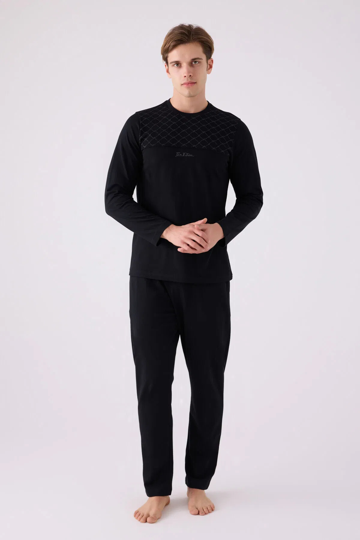 Arnetta 3140 Uzun Kollu Erkek Pijama Takımı