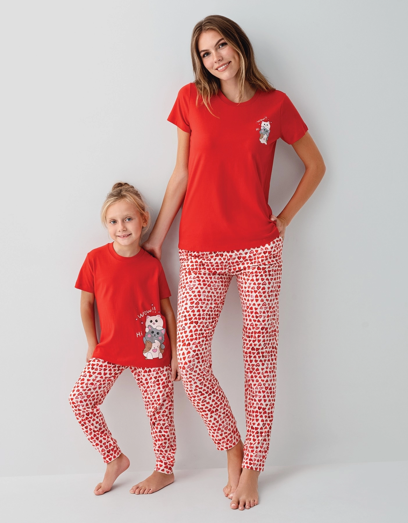Arnetta 3581 Kız Çocuk Kısa Kollu Pijama Takımı