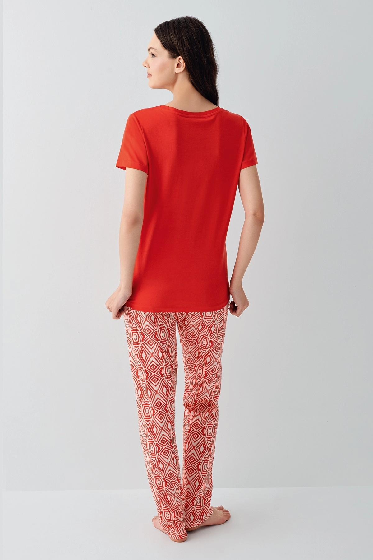 Arnetta 3611 Kadın Kısa Kollu Pijama Takımı