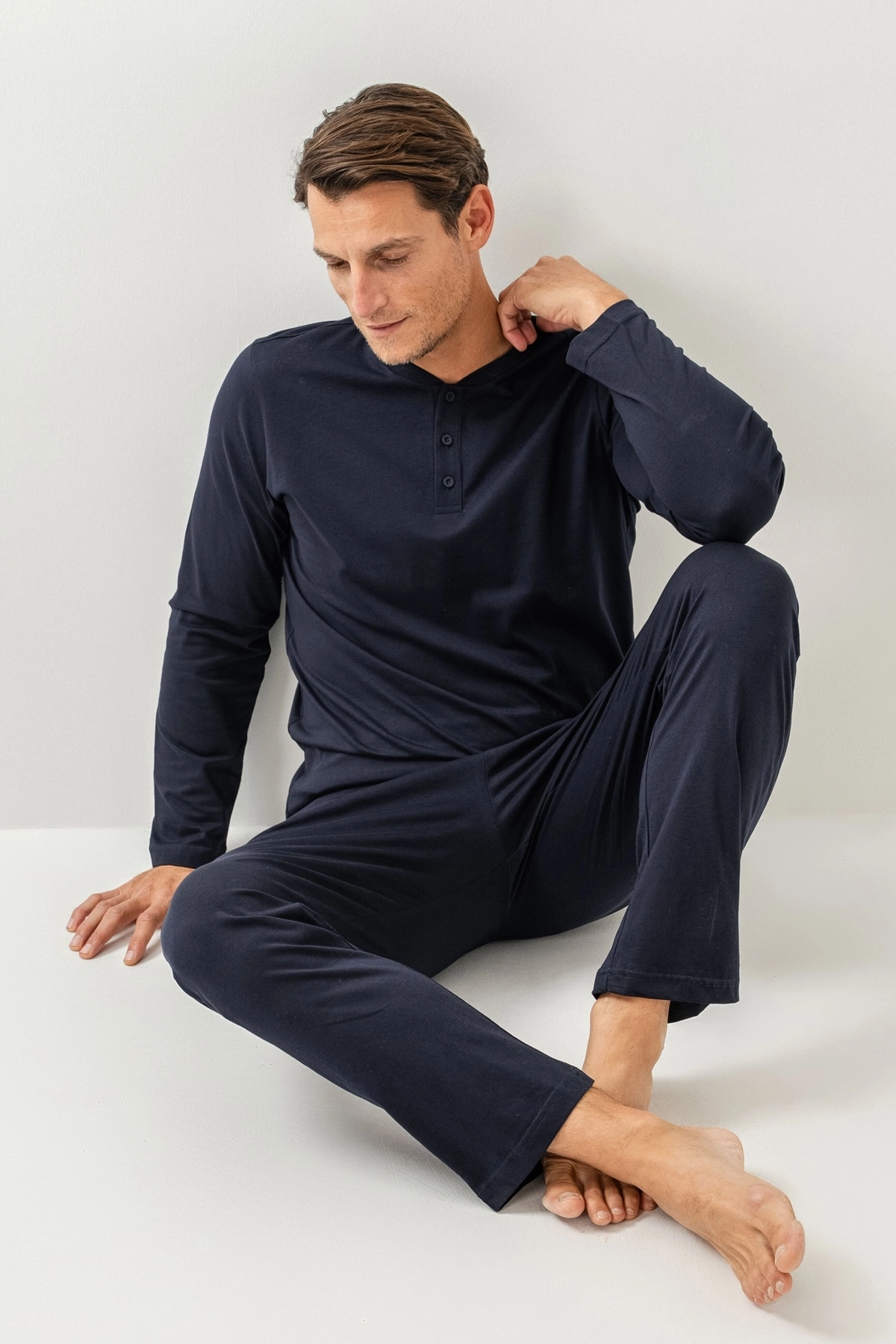 Arnetta 3694 Erkek Uzun Kol Pijama Takımı