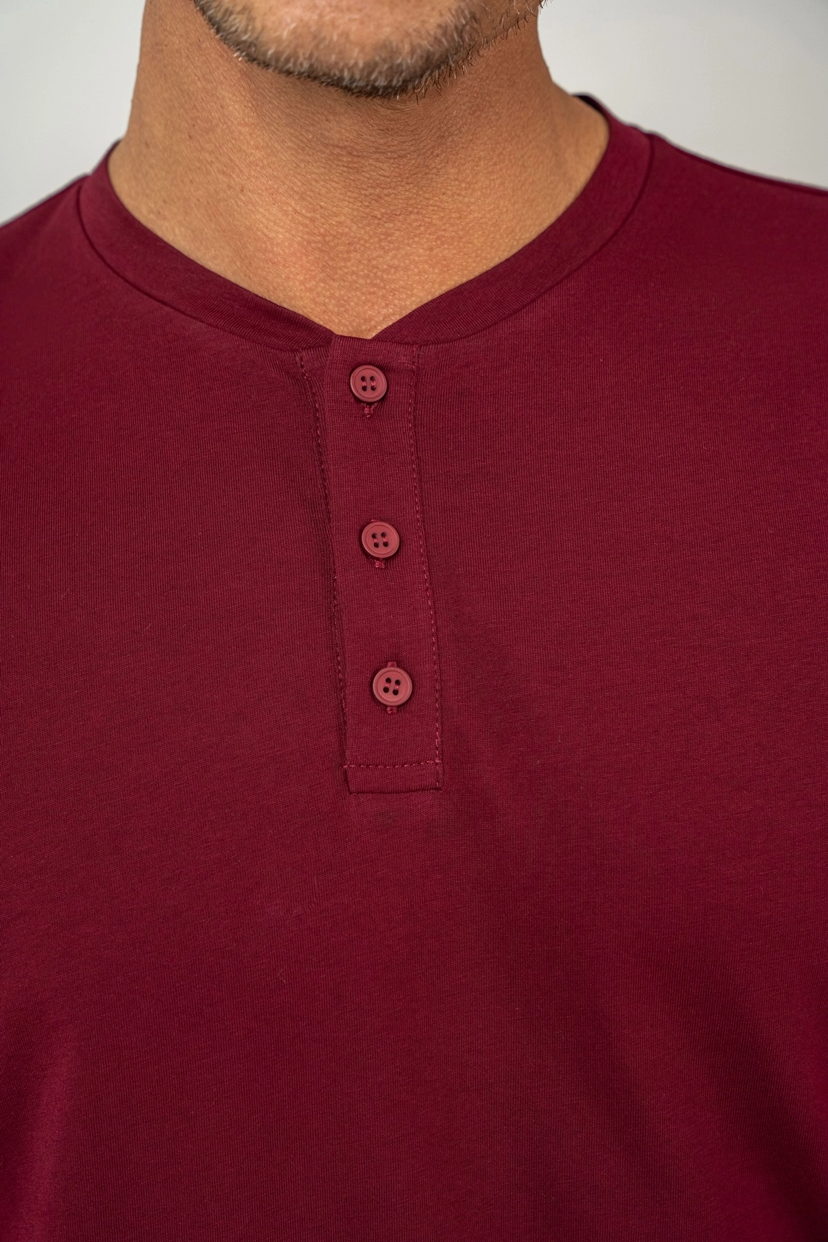 Arnetta 3694 Erkek Uzun Kol Pijama Takımı-Bordo