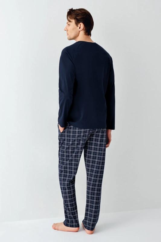 Arnetta Erkek Lacivert Pijama Takımı 3444-S