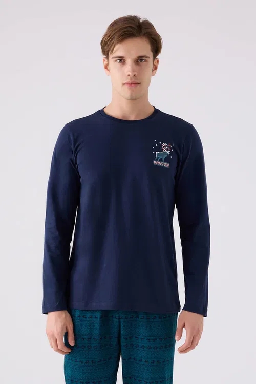 Arnetta 3135 Baba Oğul Uzun Kollu Erkek Pijama Takımı