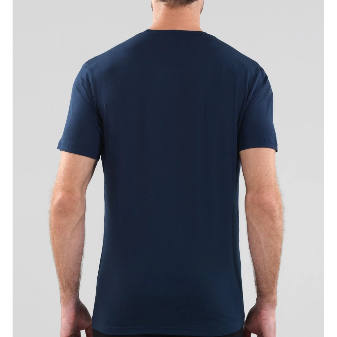 Blackspade Erkek Silver Modal T-Shirt-Laci̇vert