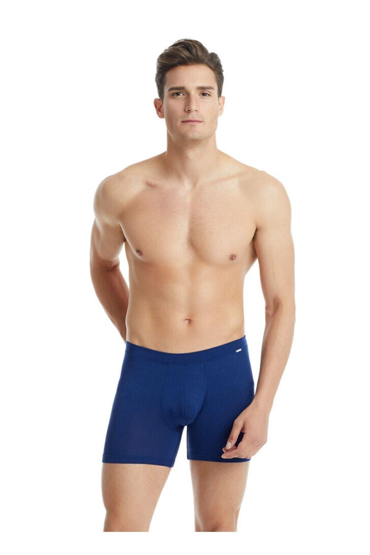 Blackspade Erkek Silver Modal Boxer-Laci̇vert