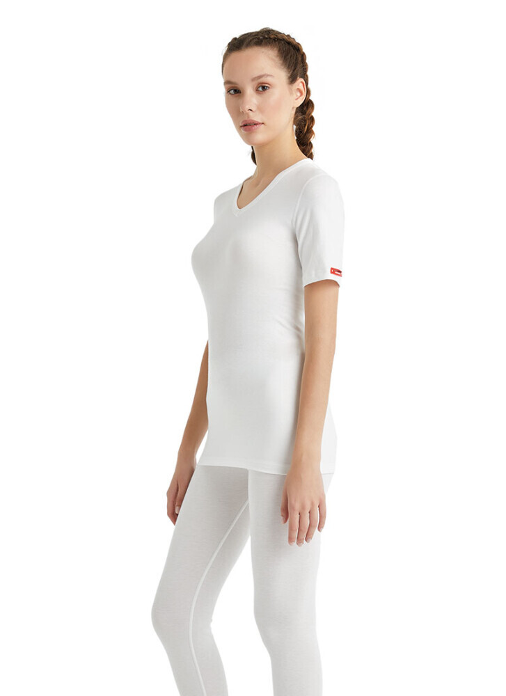 Blackspade Termal Aktif Unisex V Yaka T-Shirt Kısa Slv.