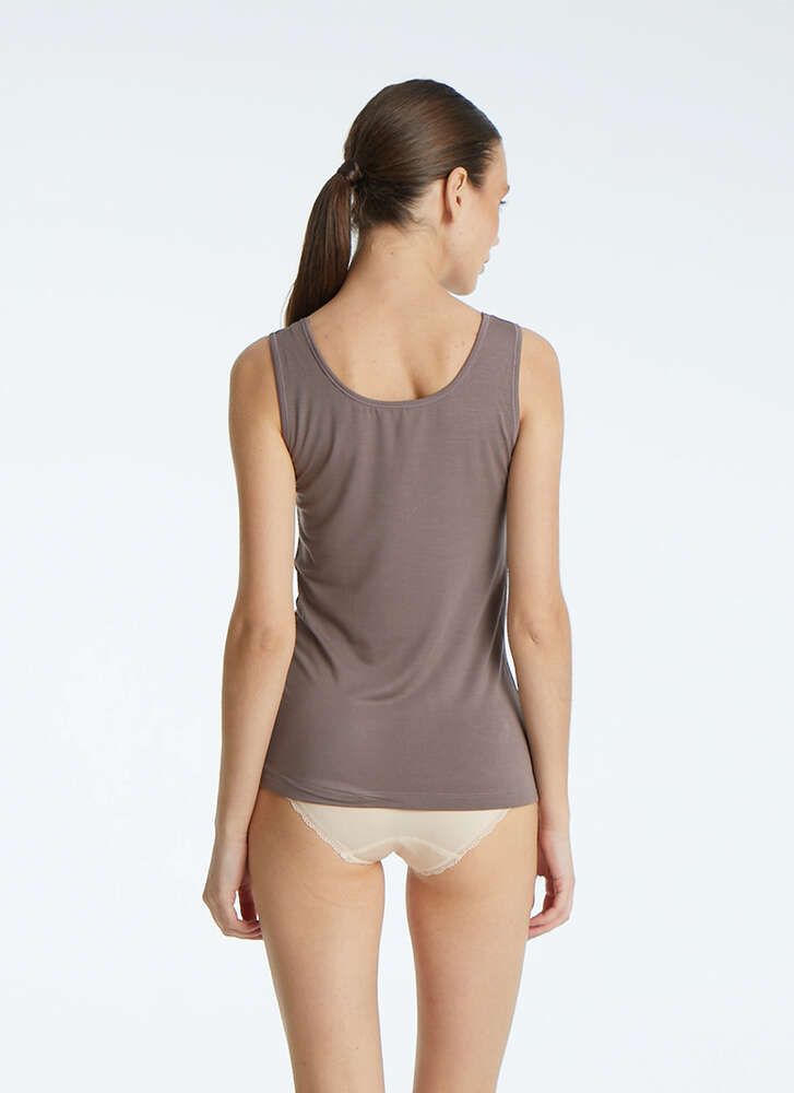 Blackspade Comfort Klasik Atlet-Kahverengi