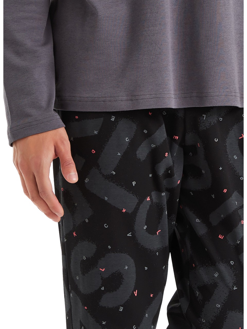 Blackspade Erkek Pijama Takımı 40598 - Antrasit