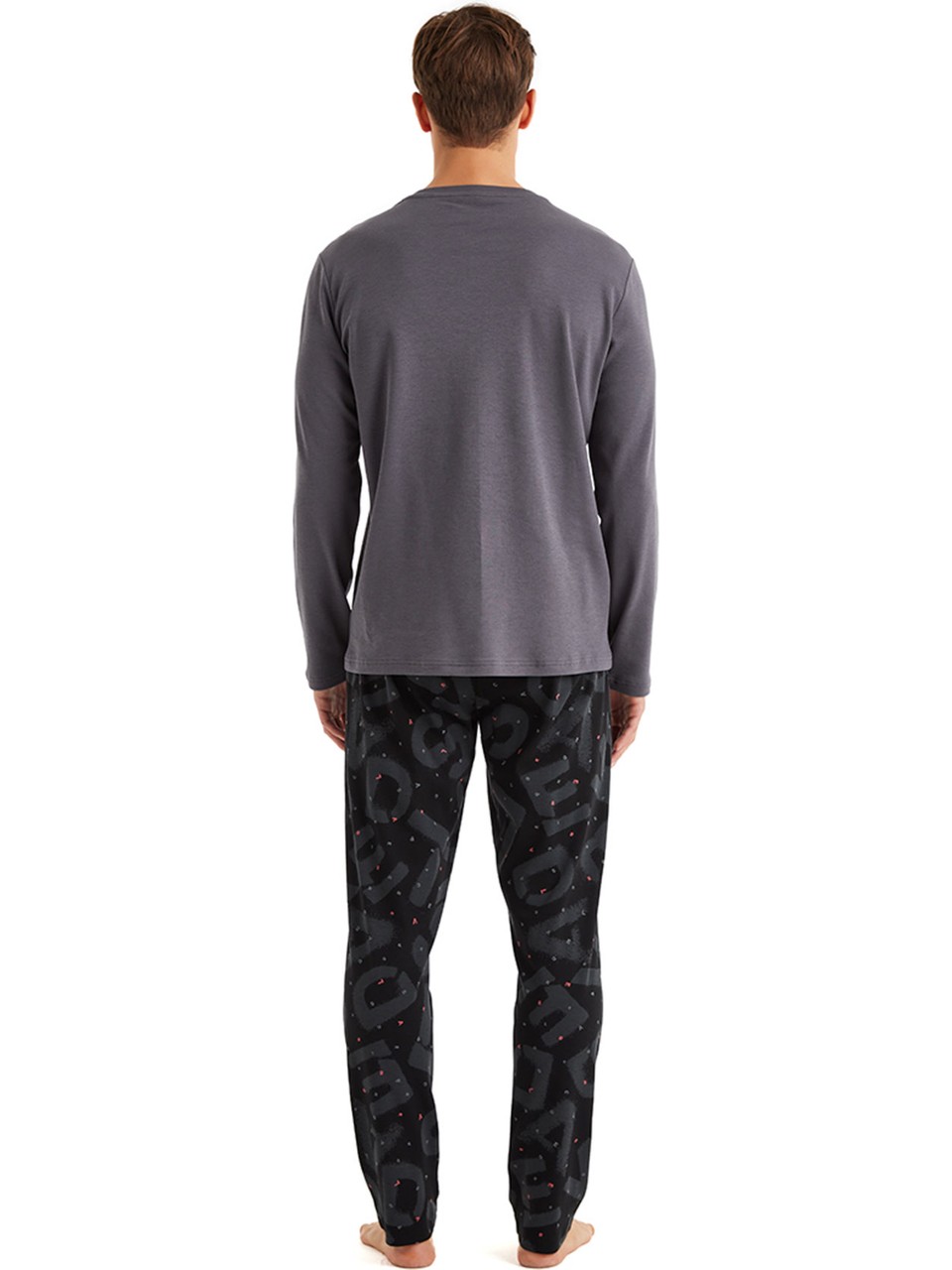 Blackspade Erkek Pijama Takımı 40598 - Antrasit