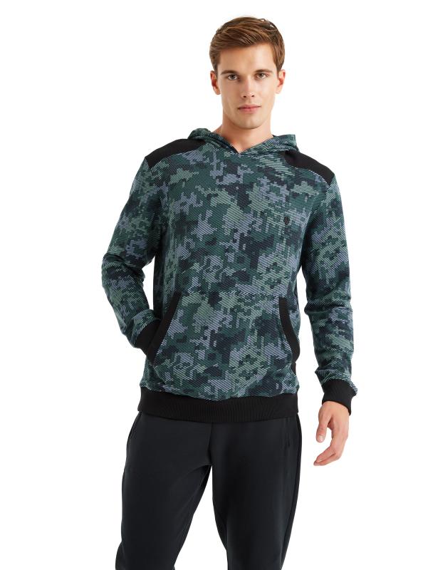 Blackspade 40627 Pamuklu Kapişonlu Erkek Sweatshirt
